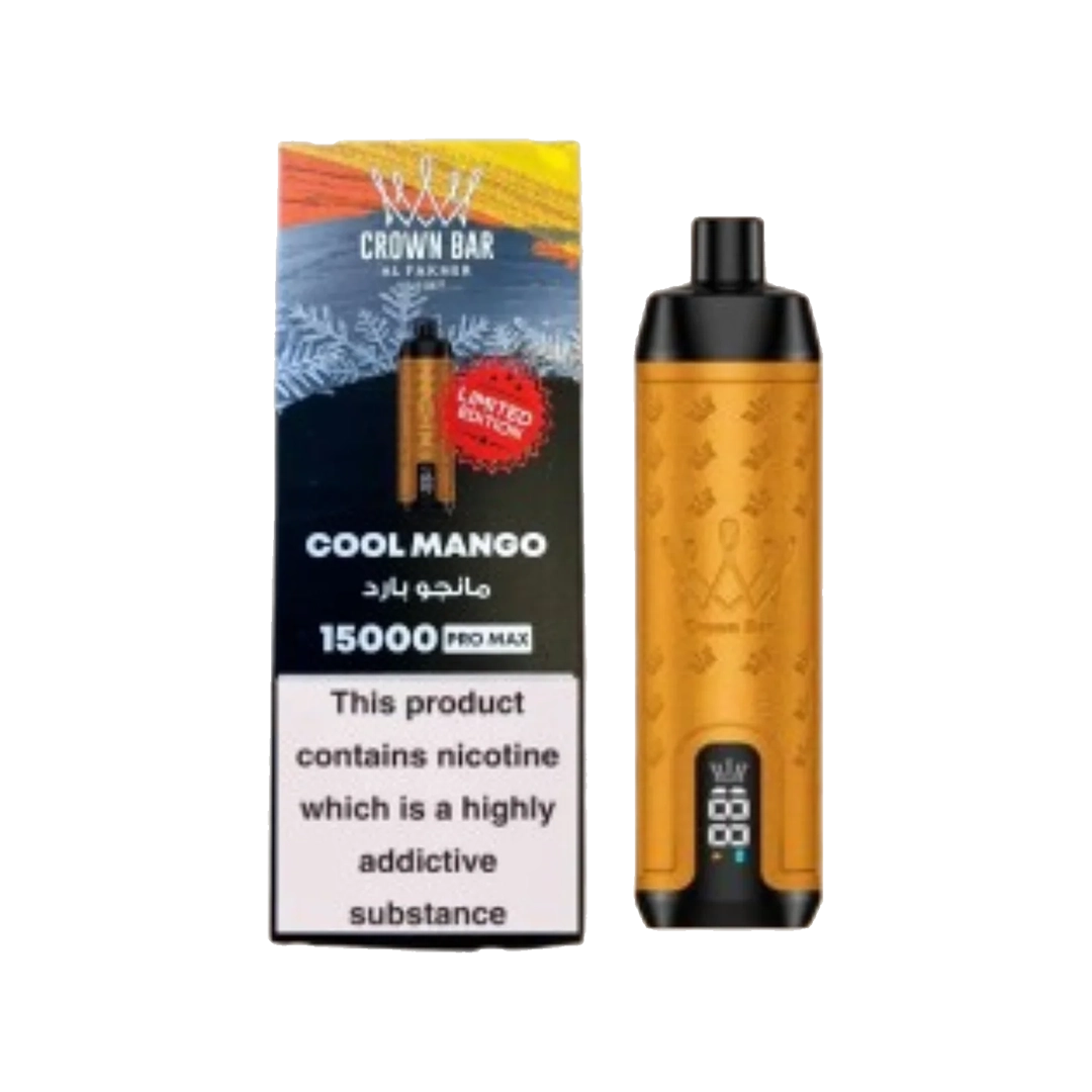 AL Fakher Crown Bar 15000 puffs Pro Max - Cool Mango - 5mg