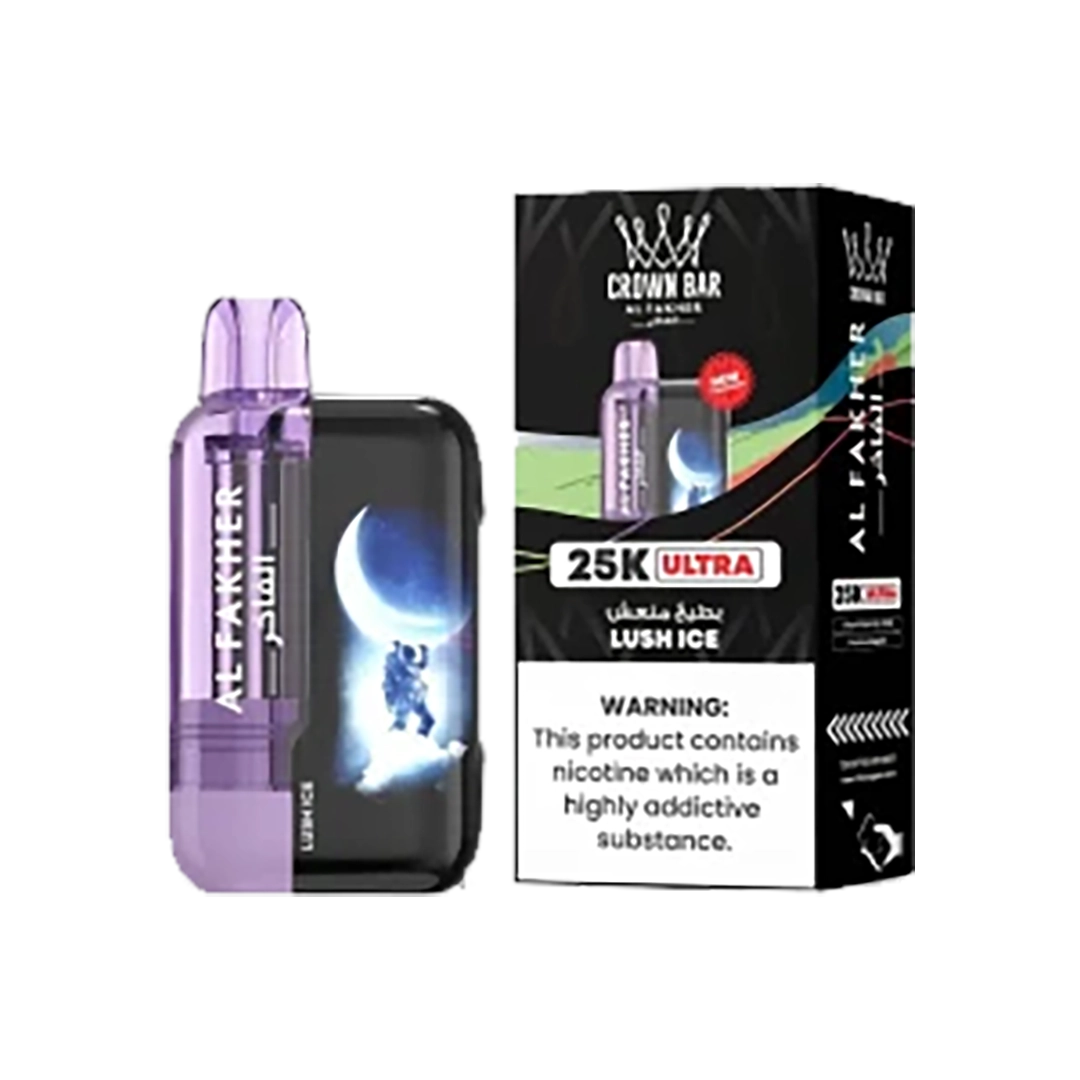 AL Fakher Crown Bar 25K puffs Ultra - Lush Ice - 5mg