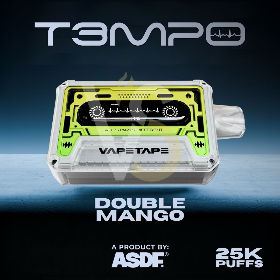 ASDF Tempo - Double Mango - 25k Puffs 5%
