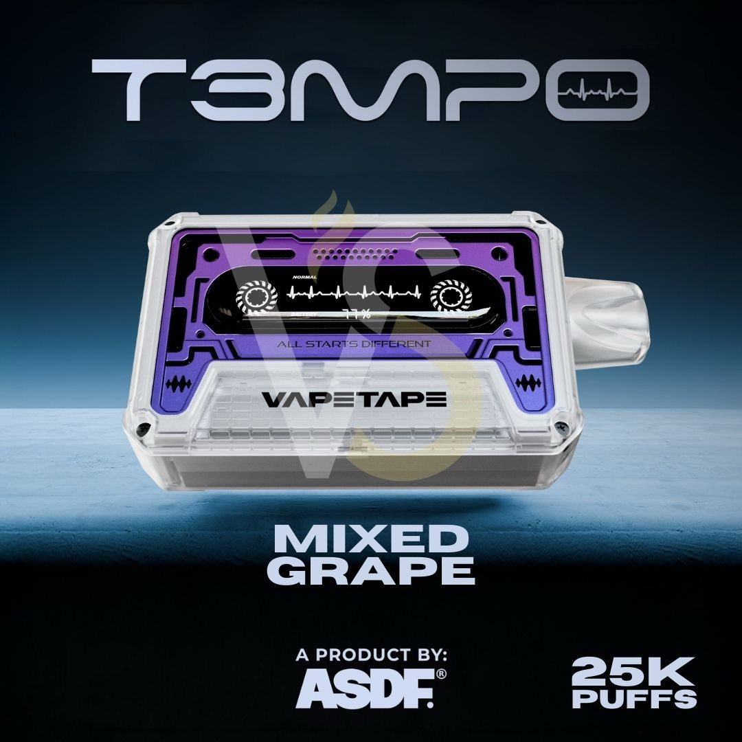 ASDF Tempo - Mixed Grape - 25k Puffs 5%