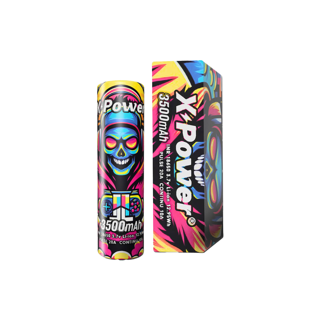 Accu 18650 X-Power 3500mAh  Accus  xvape.ma Maroc.