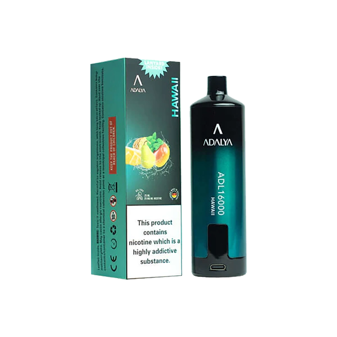 danger de la puff sans nicotine Adalya - ADL16000 - Hawaii