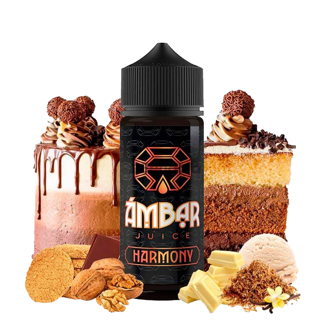 Ambar Harmony 120ML  E-liquide premium  xvape.ma Maroc.