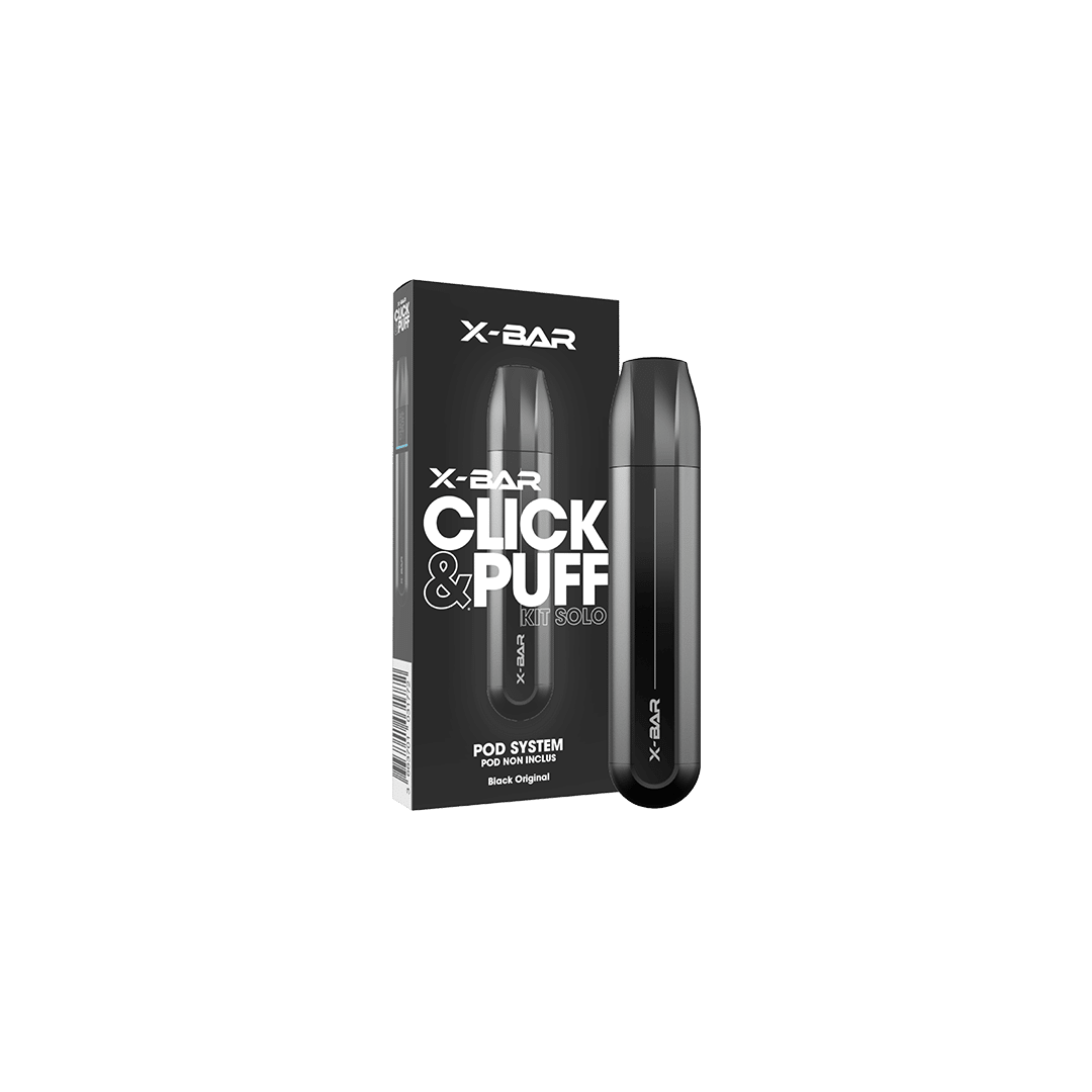 Appareil X-BAR Click and Puff  Starter Kits (Pods Fermés)  xvape.ma Maroc.