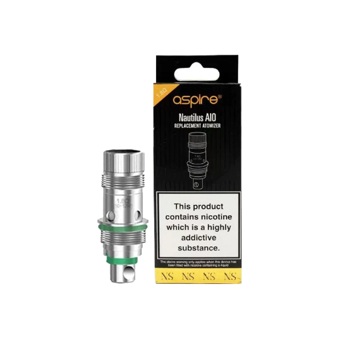 Aspire Nautilus AIO Pod 1.8 Ohm Cartouche xvape.ma Maroc.