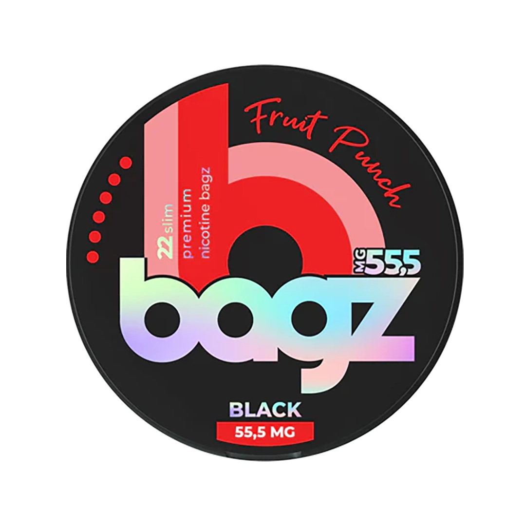Bagz Nicotine Pouch - Fruit Punch - 55.5mg