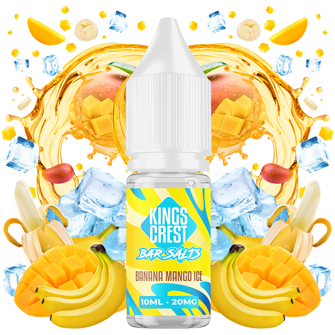 Banana Mango Ice Salts 10 ml by Kings Crest Bar Salts