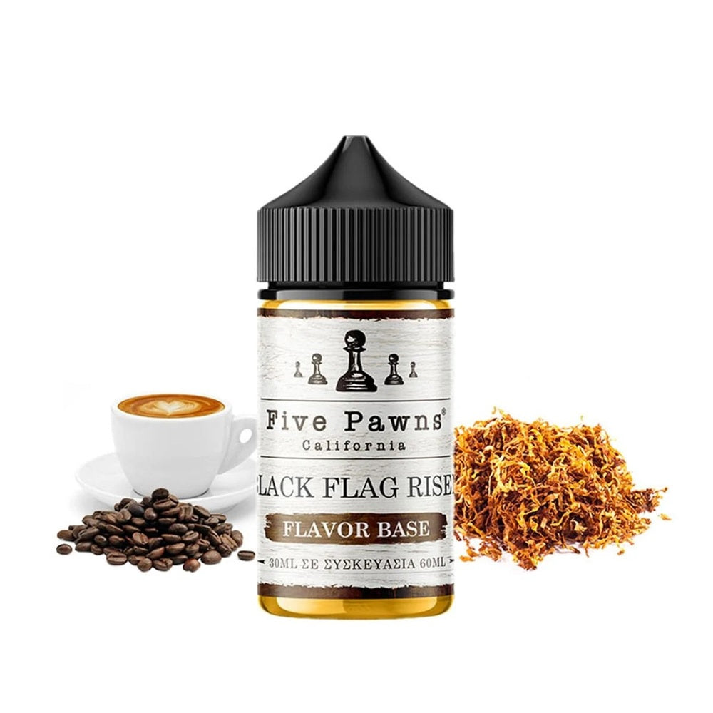 Black Flag Risen - Five Pawns 60ml  E-liquide premium  xvape.ma Maroc.