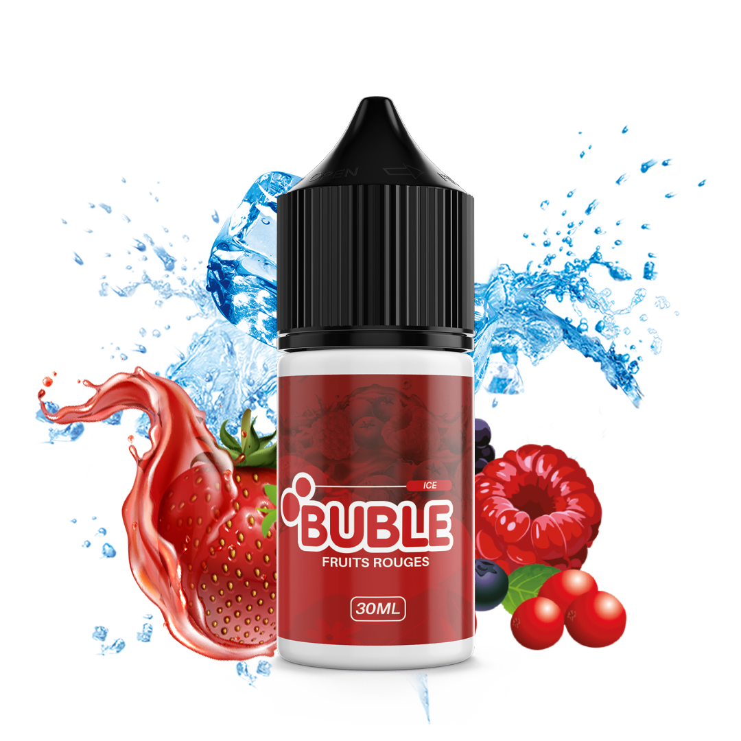 Buble Fruits Rouges 30ml  E-liquide premium  xvape.ma Maroc.