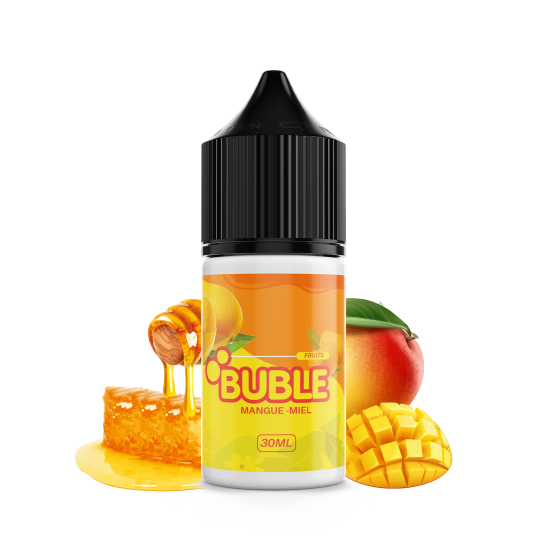 Buble Mangue Miel 30ml  E-liquide premium  xvape.ma Maroc.