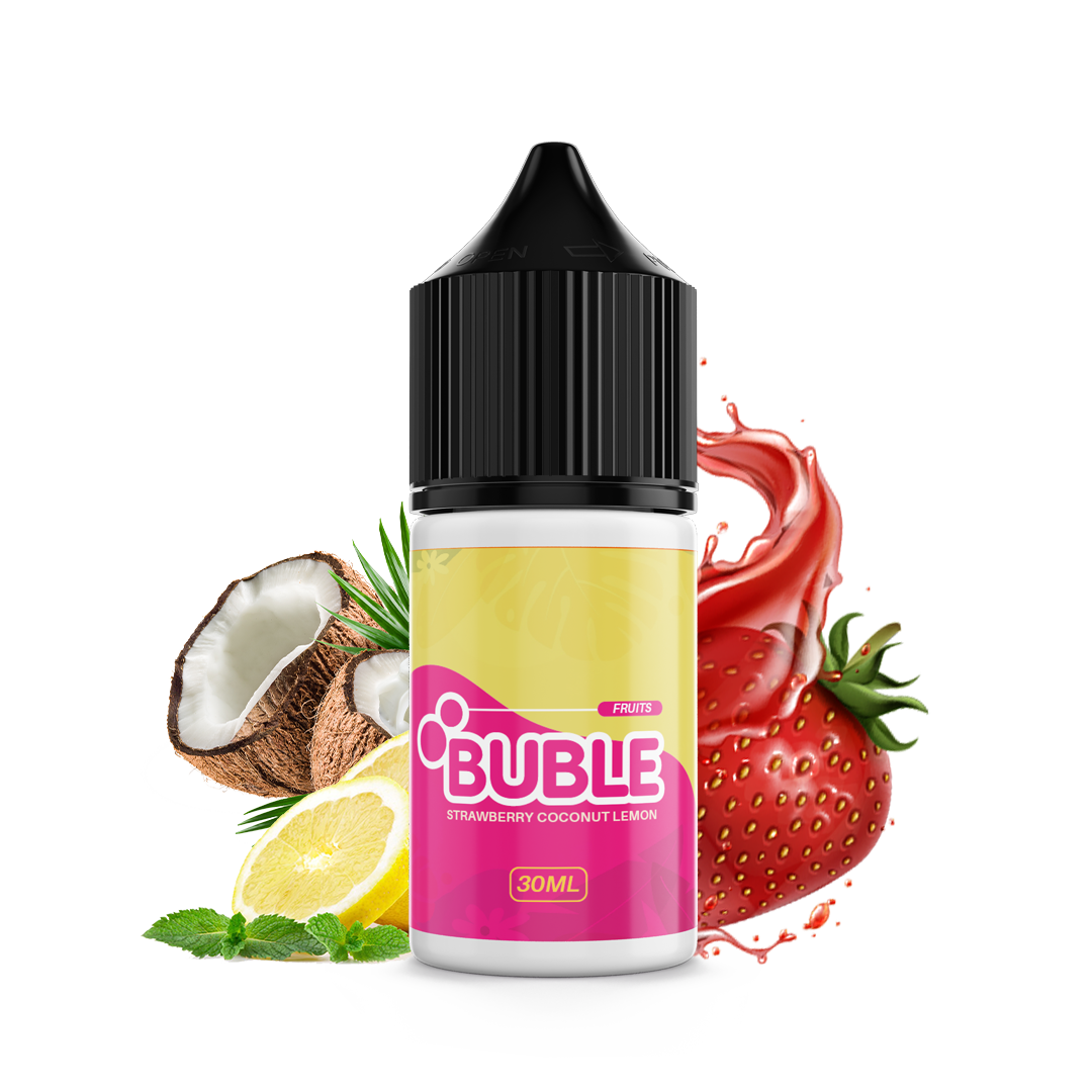 Buble Strawberry Coco 30ml  E-liquide premium  xvape.ma Maroc.