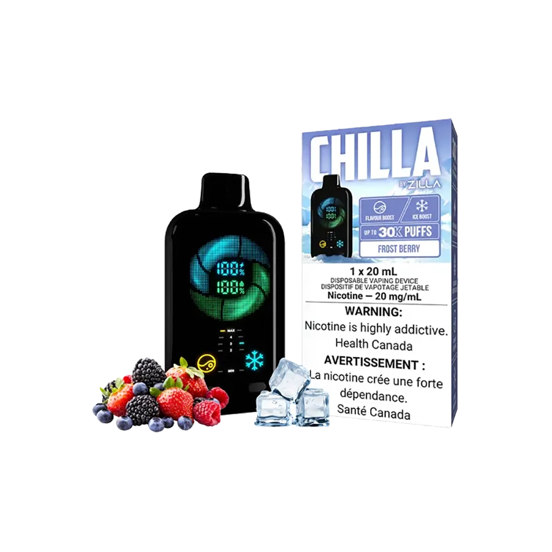 CHILLA by ZILLA 30K - Frost Berry - 2%