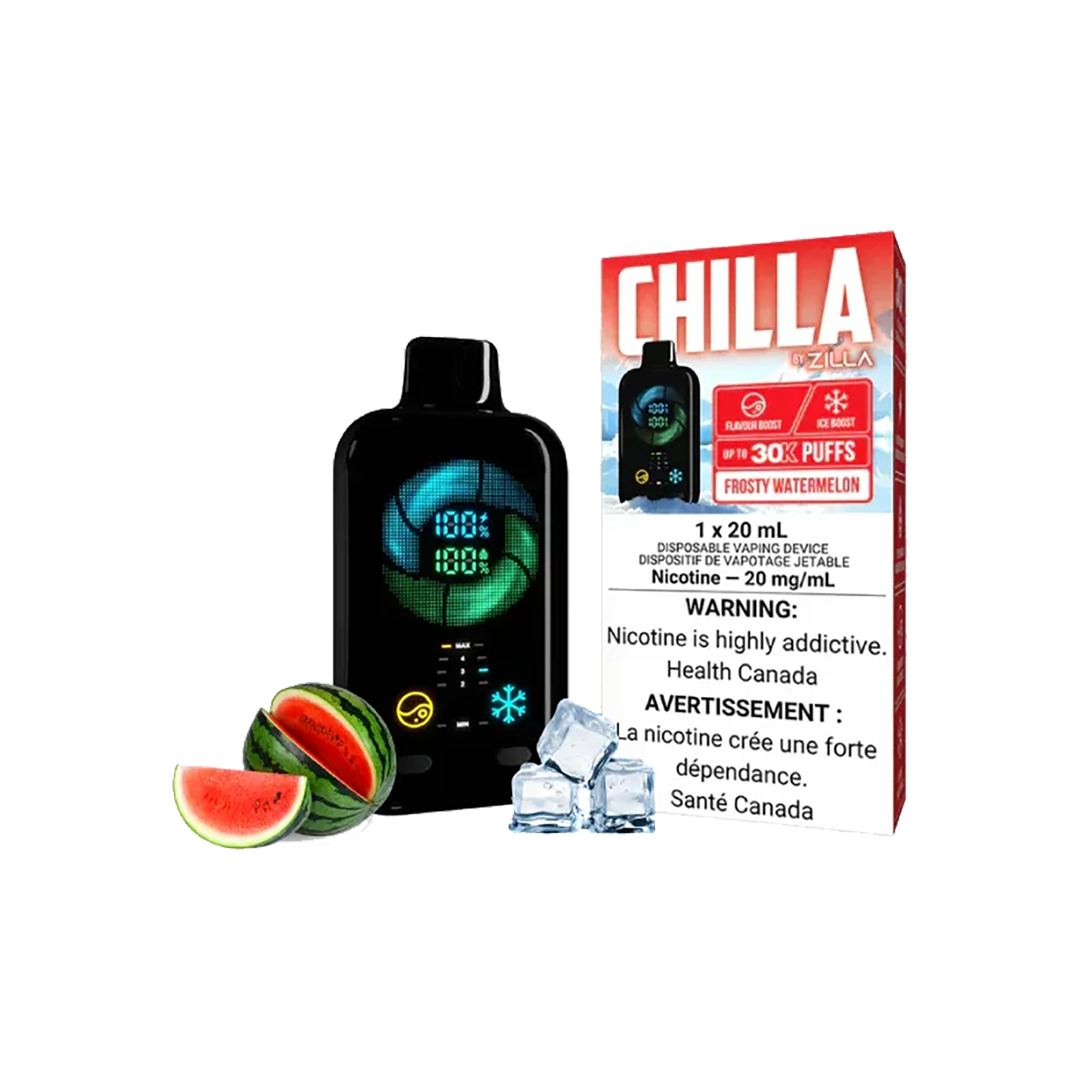 CHILLA by ZILLA 30K - Frosty Watermelon - 2%