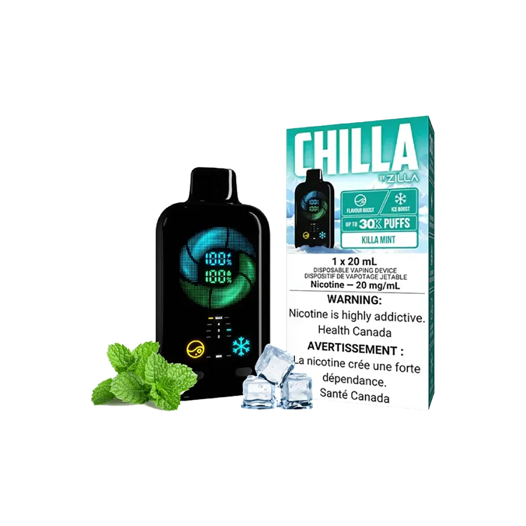 CHILLA by ZILLA 30K - Killa Mint - 2%