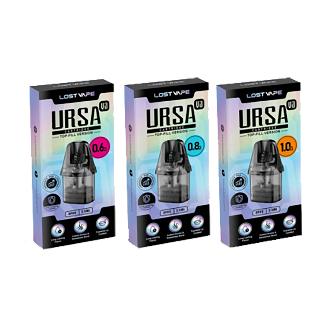 Cartouche Ursa Nano V3 Top Fill - Lost Vape Cartouche Ursa Nano V3 Top Fill - Lost Vape