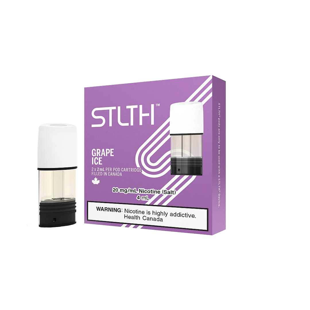 STLTH Pod – Grape Ice Cartouches Pré-Remplies xvape.ma Maroc.