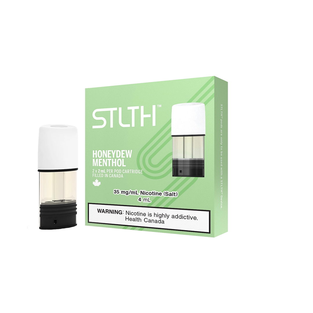STLTH Pod – Honeydew Menthol Cartouches Pré-Remplies xvape.ma Maroc.