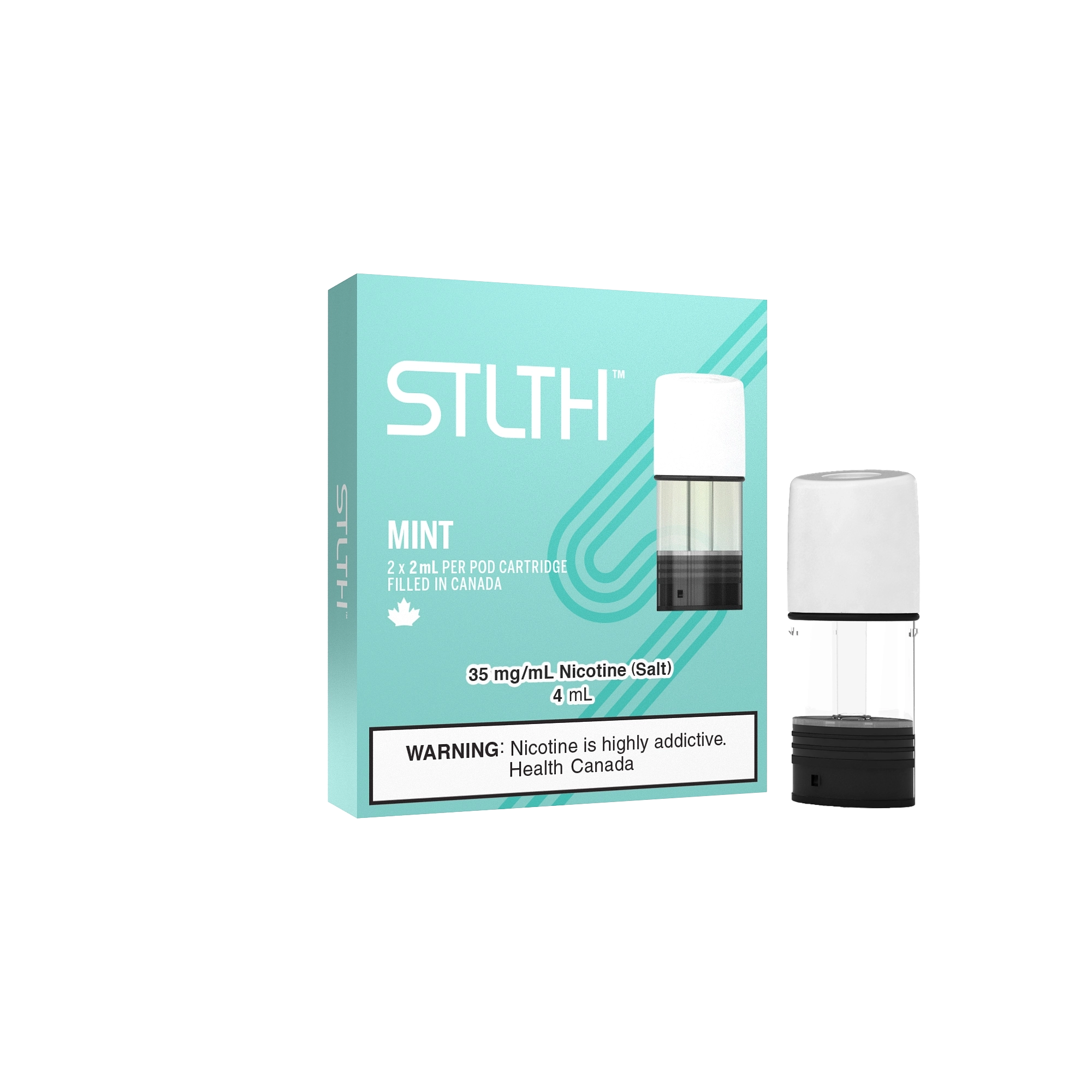 STLTH Pod – Mint Cartouches Pré-Remplies xvape.ma Maroc.