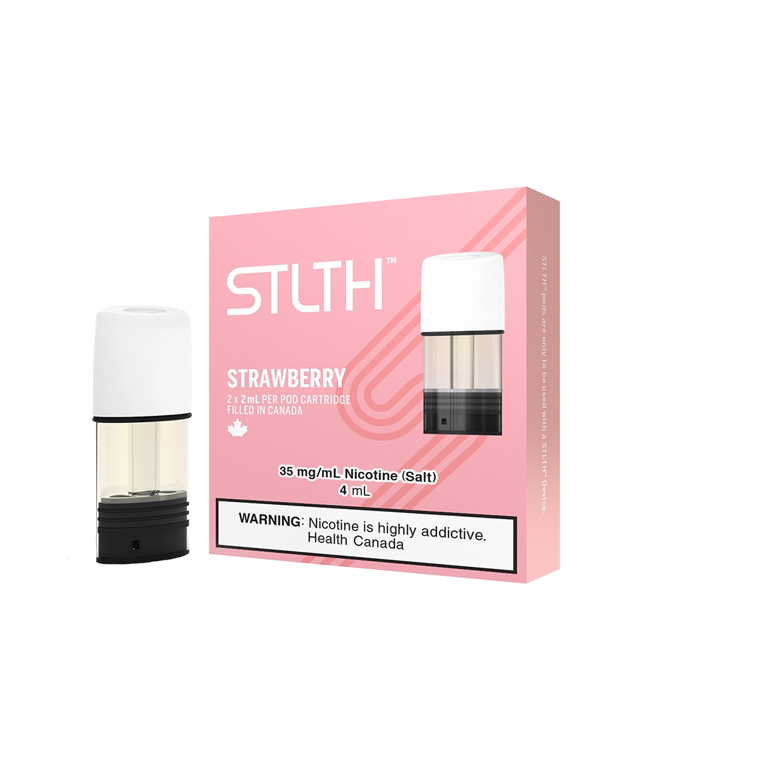 STLTH Pod – Strawberry Cartouches Pré-Remplies xvape.ma Maroc.