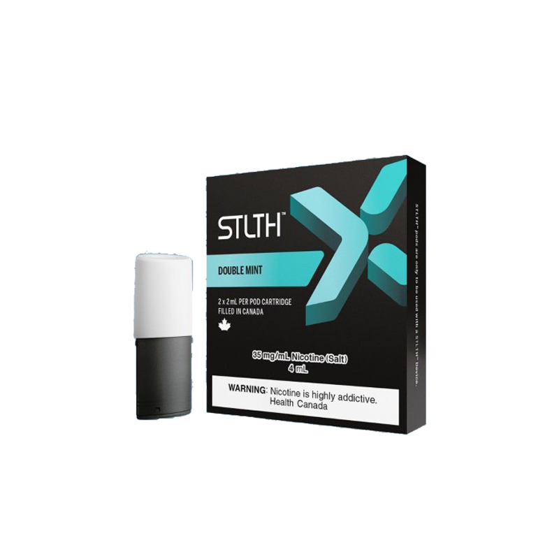 STLTH X Pod – Double Mint Cartouches Pré-Remplies xvape.ma Maroc.
