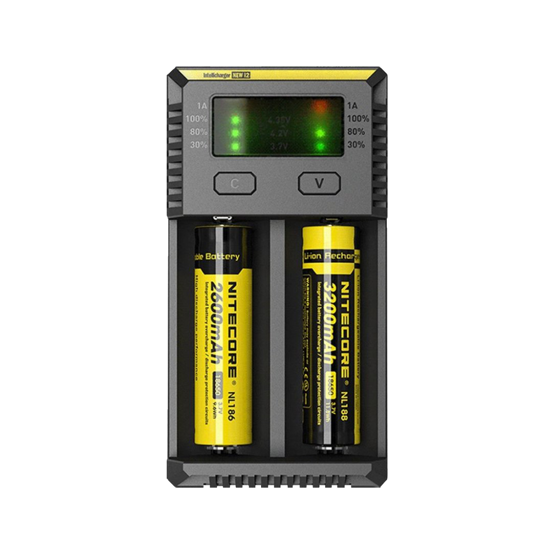 Chargeur New i2 Nitecore  Chargeur  xvape.ma Maroc.