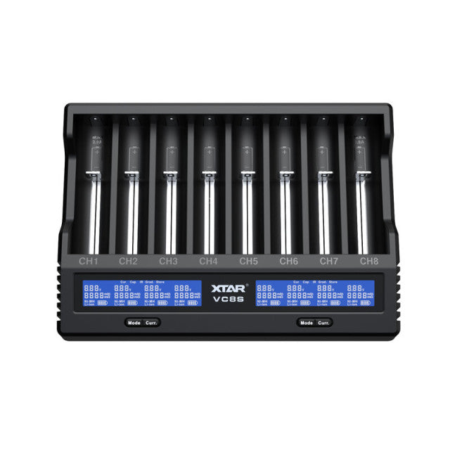 Chargeur d'accus VC8S XTAR  Chargeur  xvape.ma Maroc.