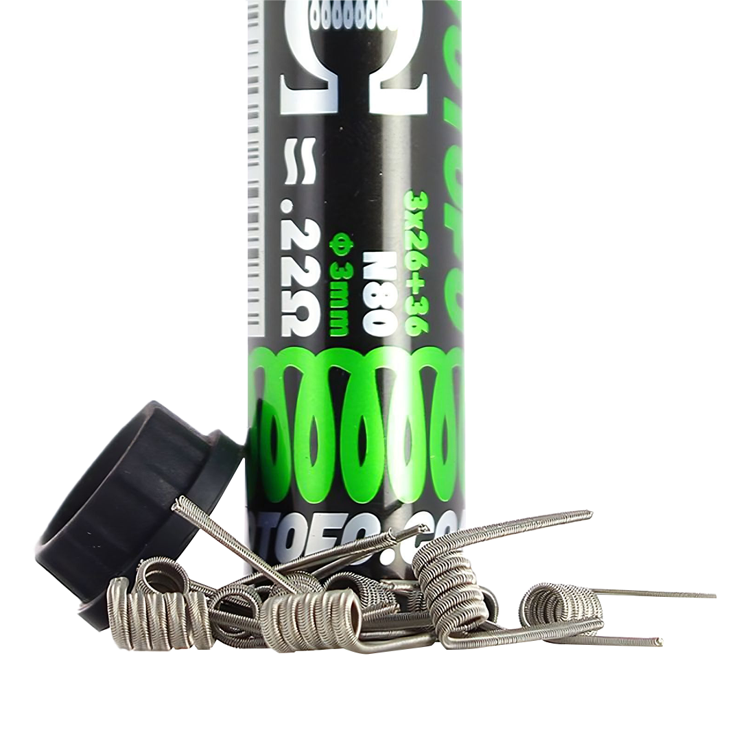 Coils Ni80 Alien Prebuild 0.22 Ohm - Wotofo Coil xvape.ma Maroc.