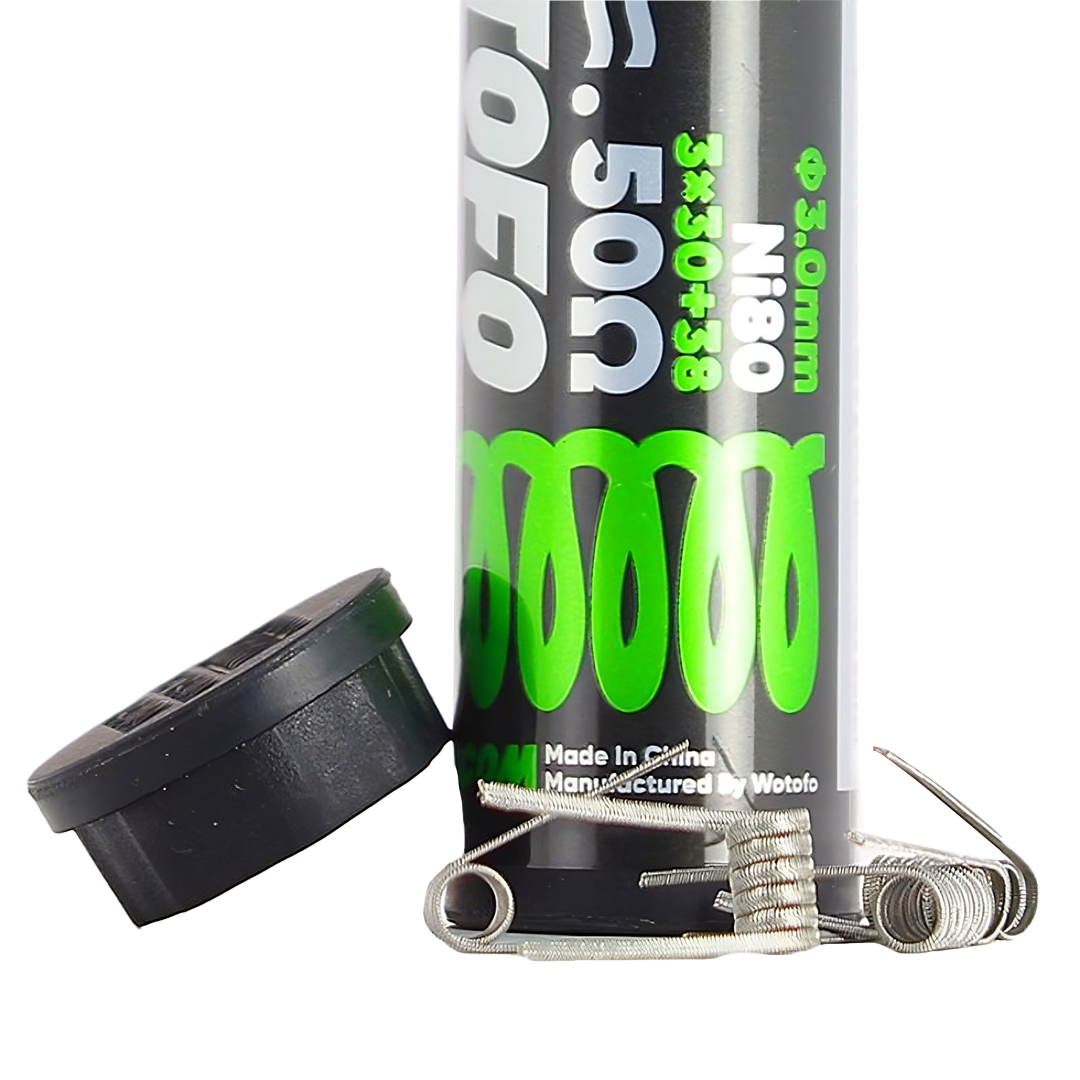 Coils Ni80 Alien wires 0.50 Ohm - Wotofo Coil xvape.ma Maroc.