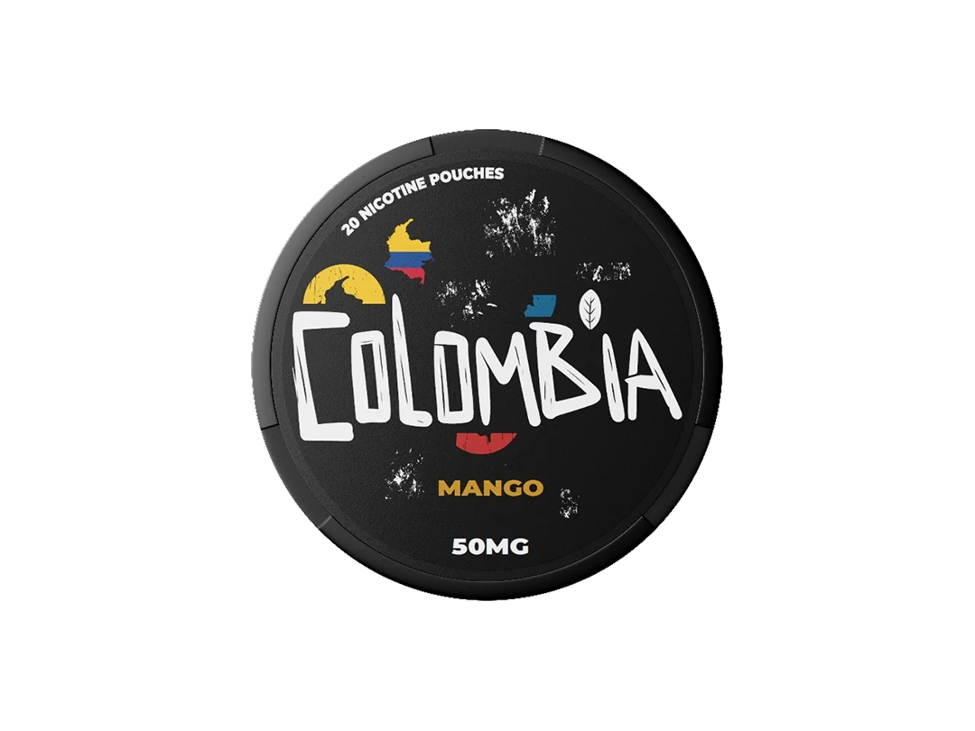Colombia INTENSE Nicotine Pouches - Mango - 50mg