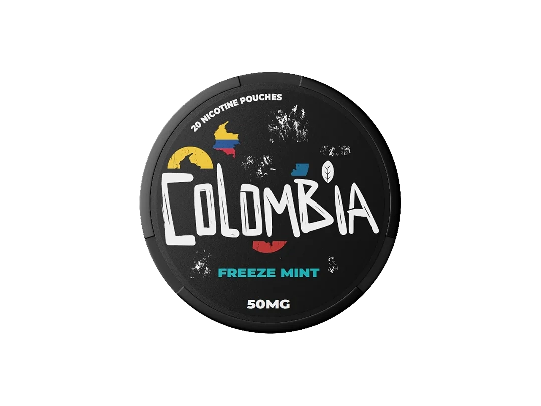 Colombia INTENSE Nicotine Pouches - Freeze Mint