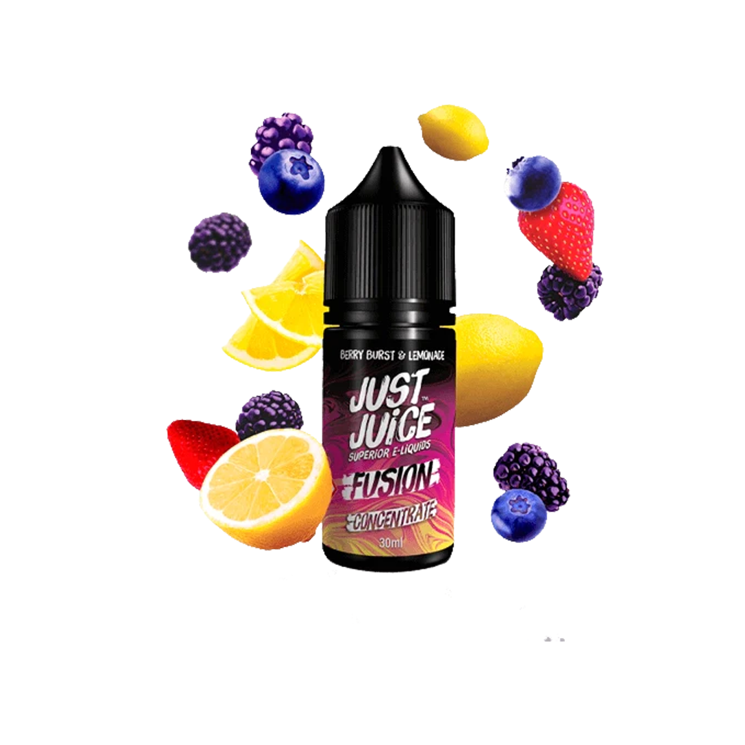 Concentré Just Juice Fusion Berry Burst Lemonade 30ml Arôme concentré xvape.ma Maroc.
