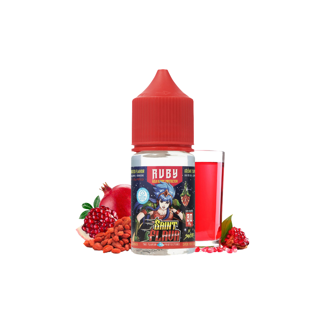Concentré Ruby Swoke - 30 ml  Arôme concentré  xvape.ma Maroc.