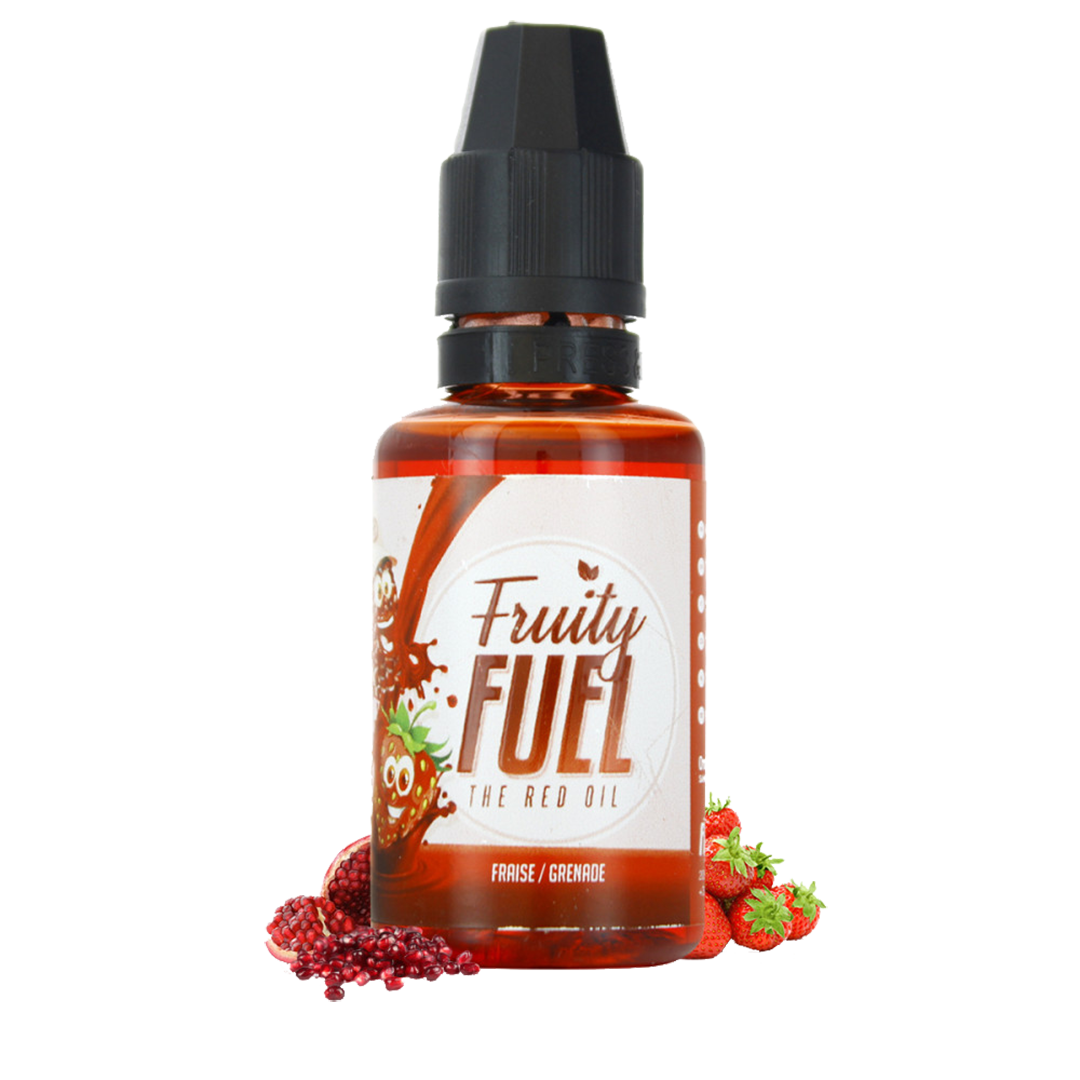 Concentré  The Red Oil 30ml - Fruity Fuel  Arôme concentré  xvape.ma Maroc.