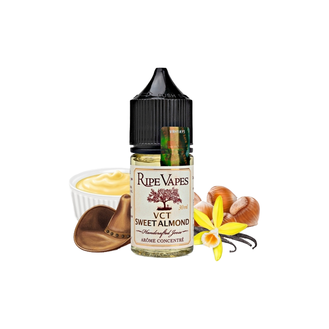 Concentré VCT Sweet Almond Ripe Vapes - 30 ml  Arôme concentré  xvape.ma Maroc.