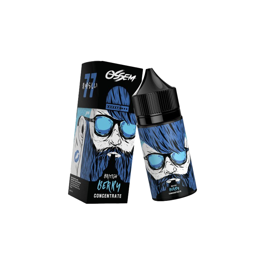 Concentré British Berry Ossem Juice 30ml  Arôme concentré  xvape.ma Maroc.