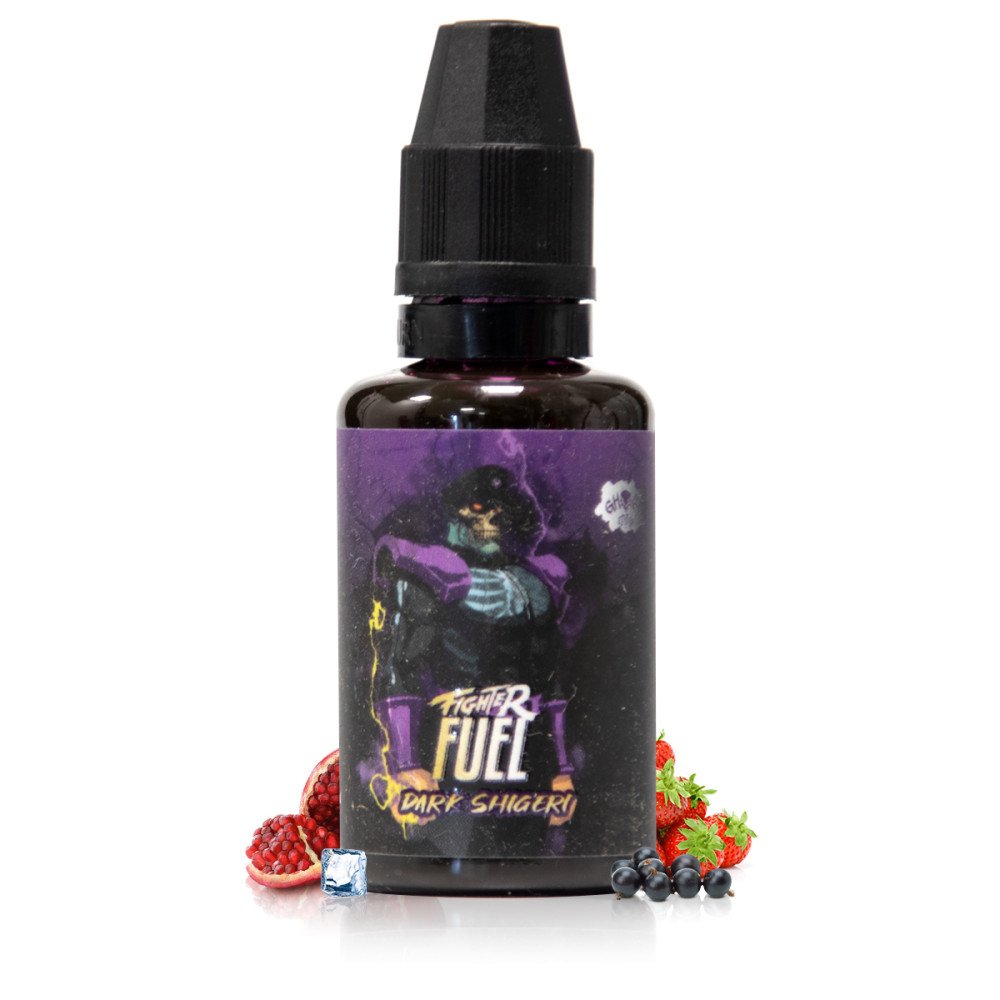 Concentré Dark Shigeri 30ml - Fighter Fuel  Arôme concentré  xvape.ma Maroc.