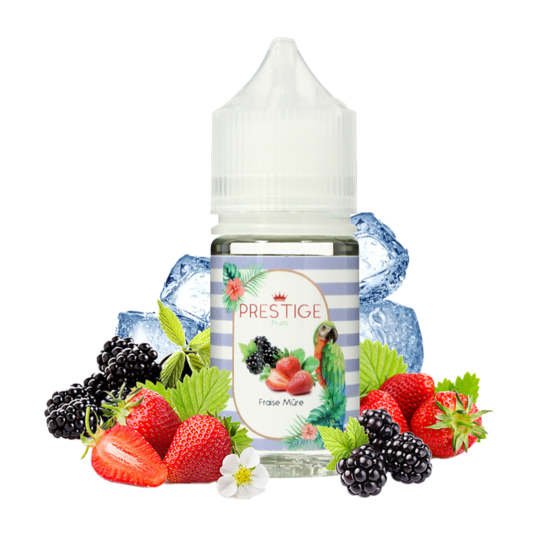 Concentré Fraise Mûre - Prestige Fruits - 30 ml Arôme concentré xvape.ma Maroc.