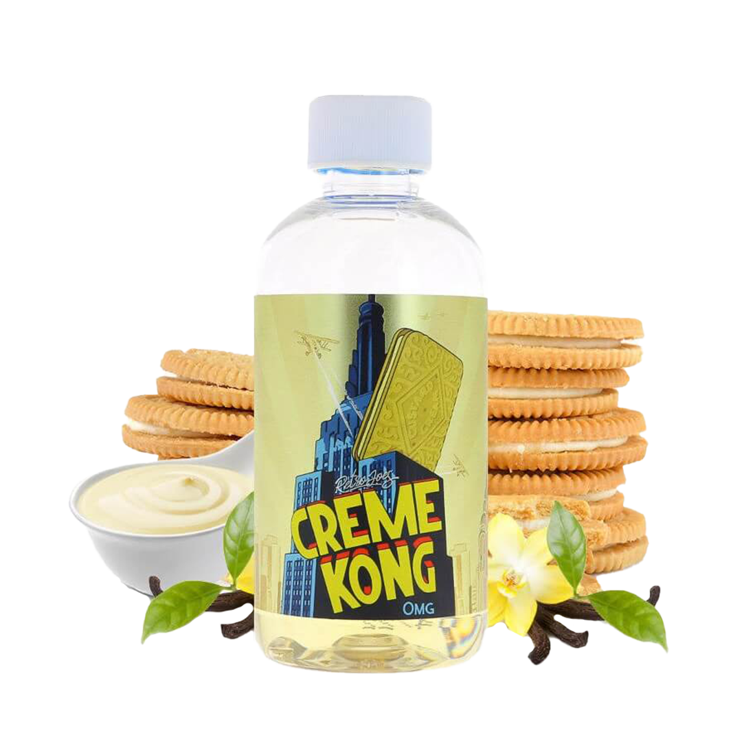 Creme Kong vanille Joe's Juice 200ml  E-liquide premium  xvape.ma Maroc.