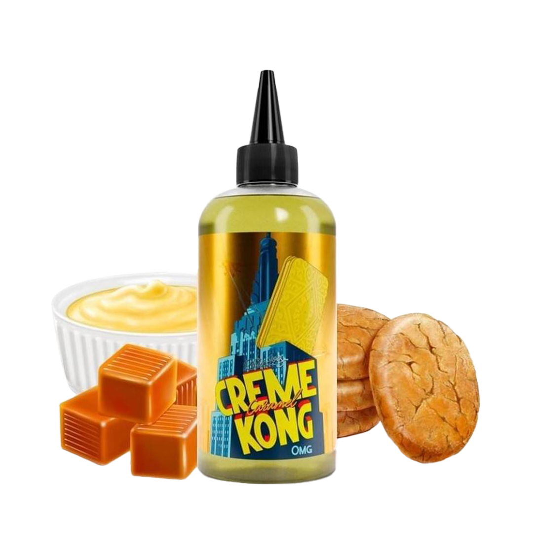 Creme Kong Caramel Joe's Juice 200ml  E-liquide premium  xvape.ma Maroc.