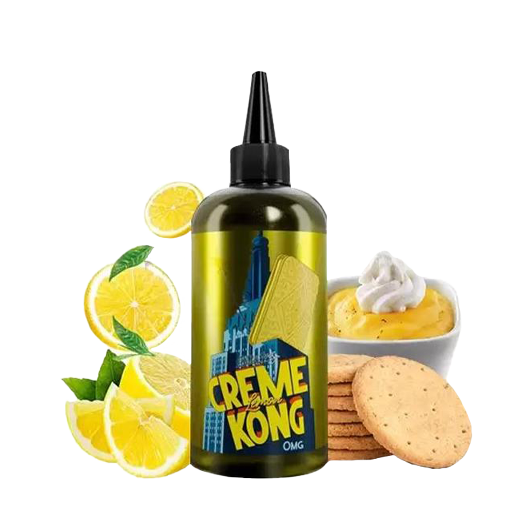 Creme Kong Lemon Joe's Juice 200ml  E-liquide premium  xvape.ma Maroc.
