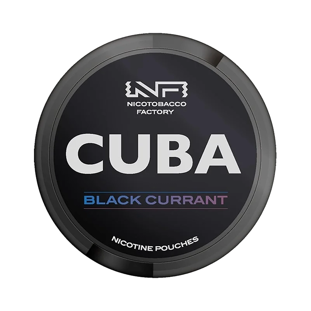 Cuba Nicotine Pouche - Black Currant Strong - 50mg