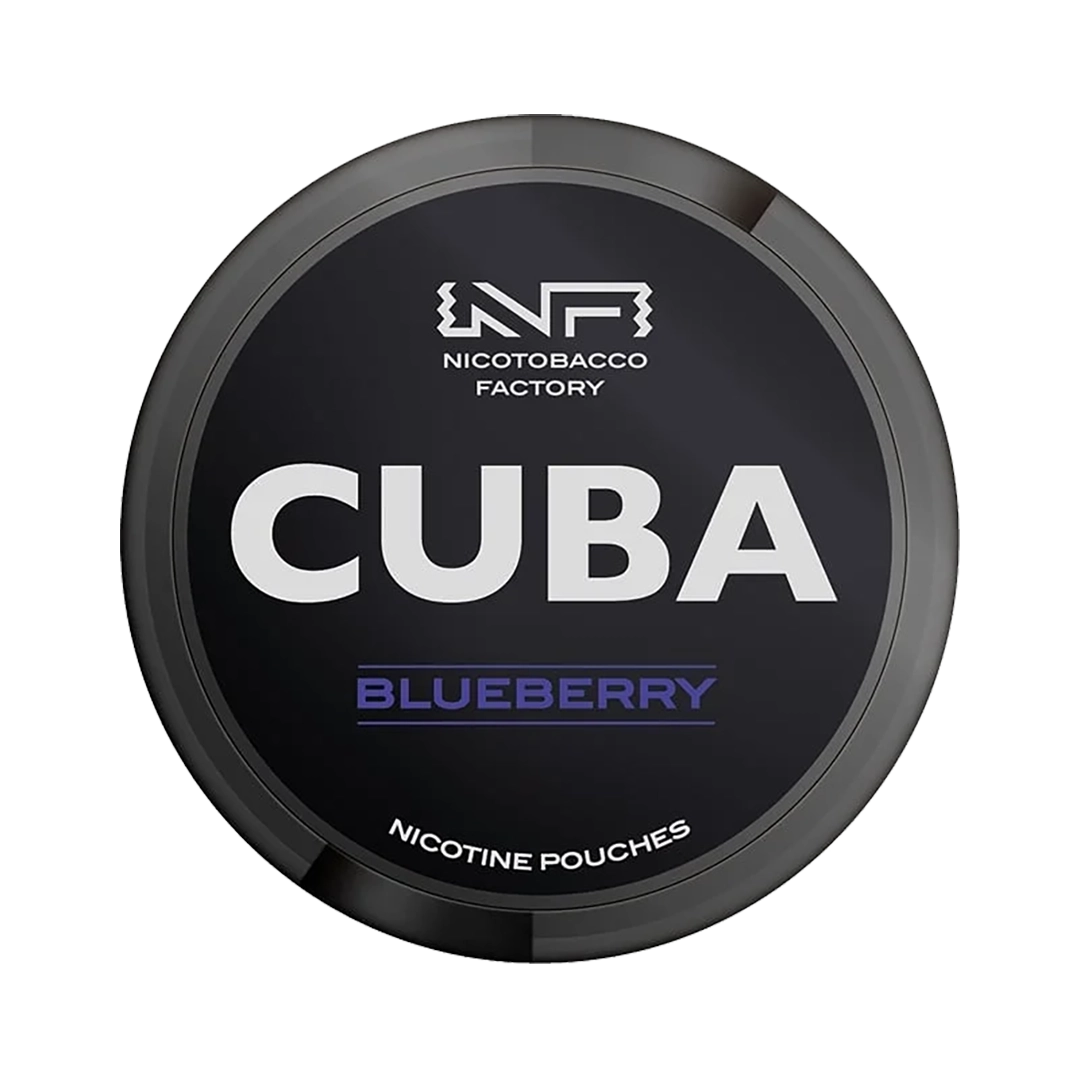Cuba Nicotine Pouche - Blueberry Strong - 50mg