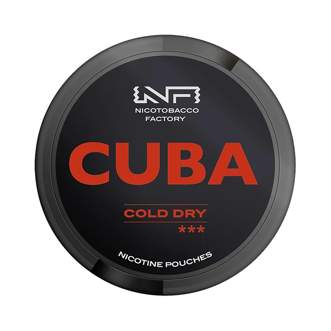 Cuba Nicotine Pouche - Cold Dry Strong