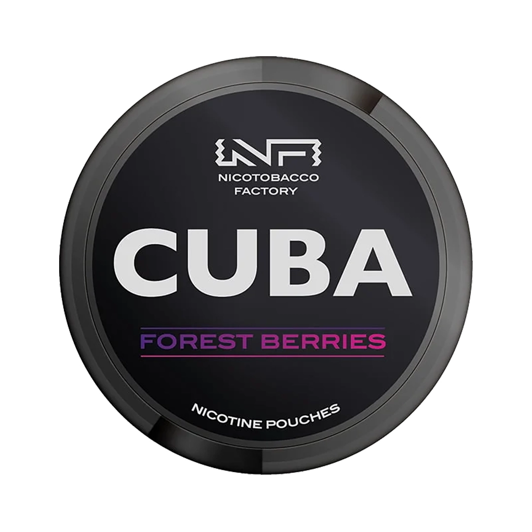Cuba Nicotine Pouche - Forest Berries Strong - 50mg