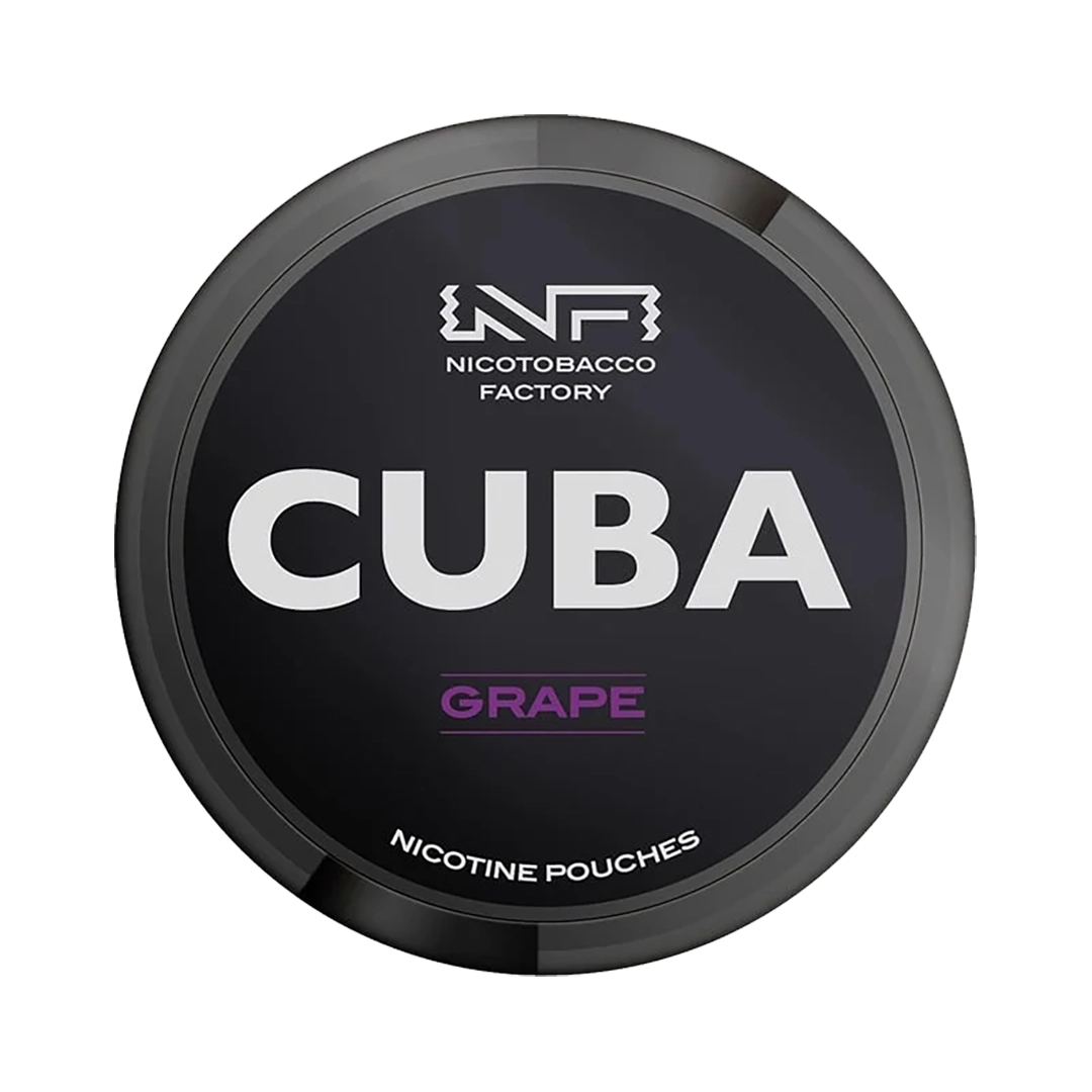 Cuba Nicotine Pouche - Grape Strong - 50mg