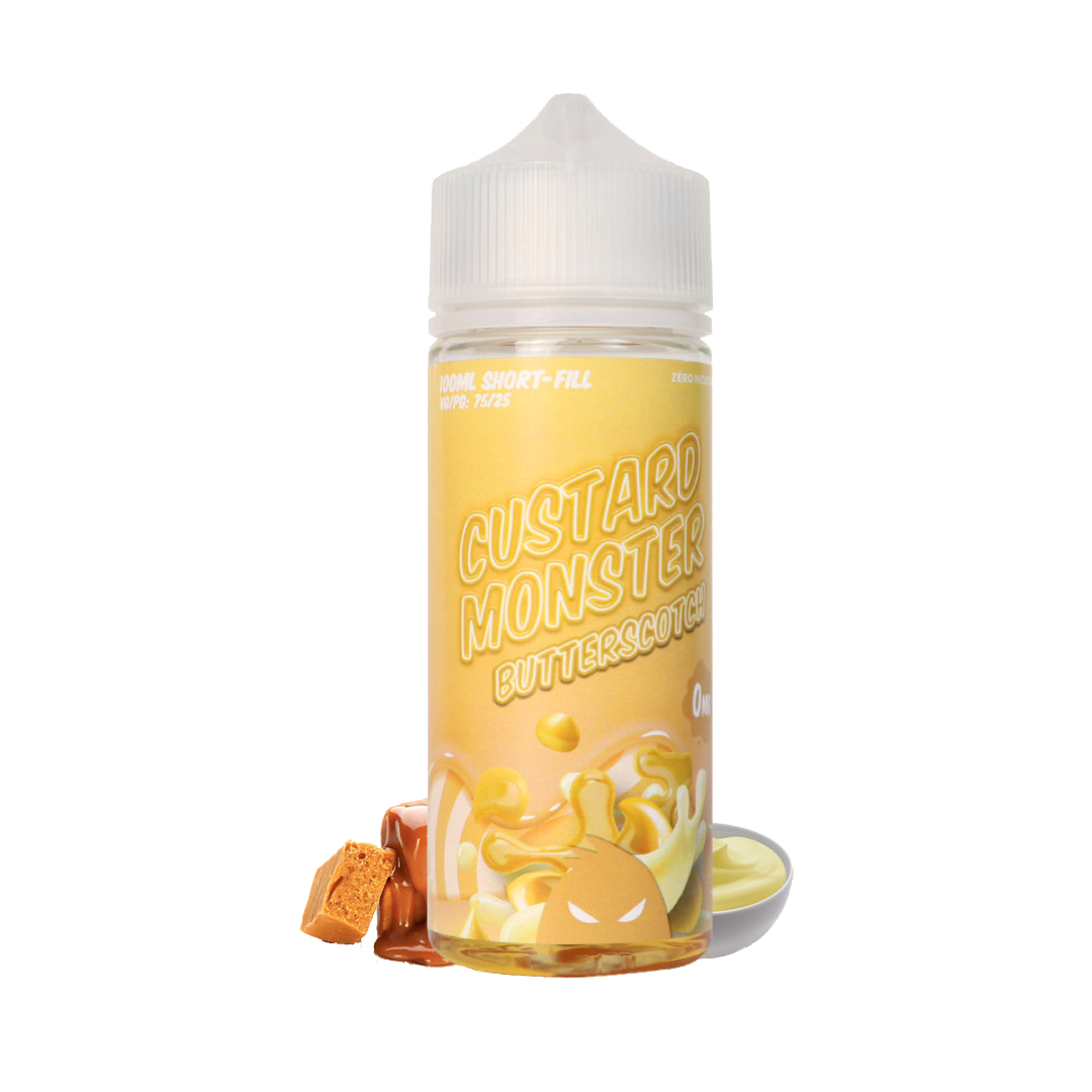 Custard Monster Butterscotch Custard 120ml  E-liquide premium  xvape.ma Maroc.