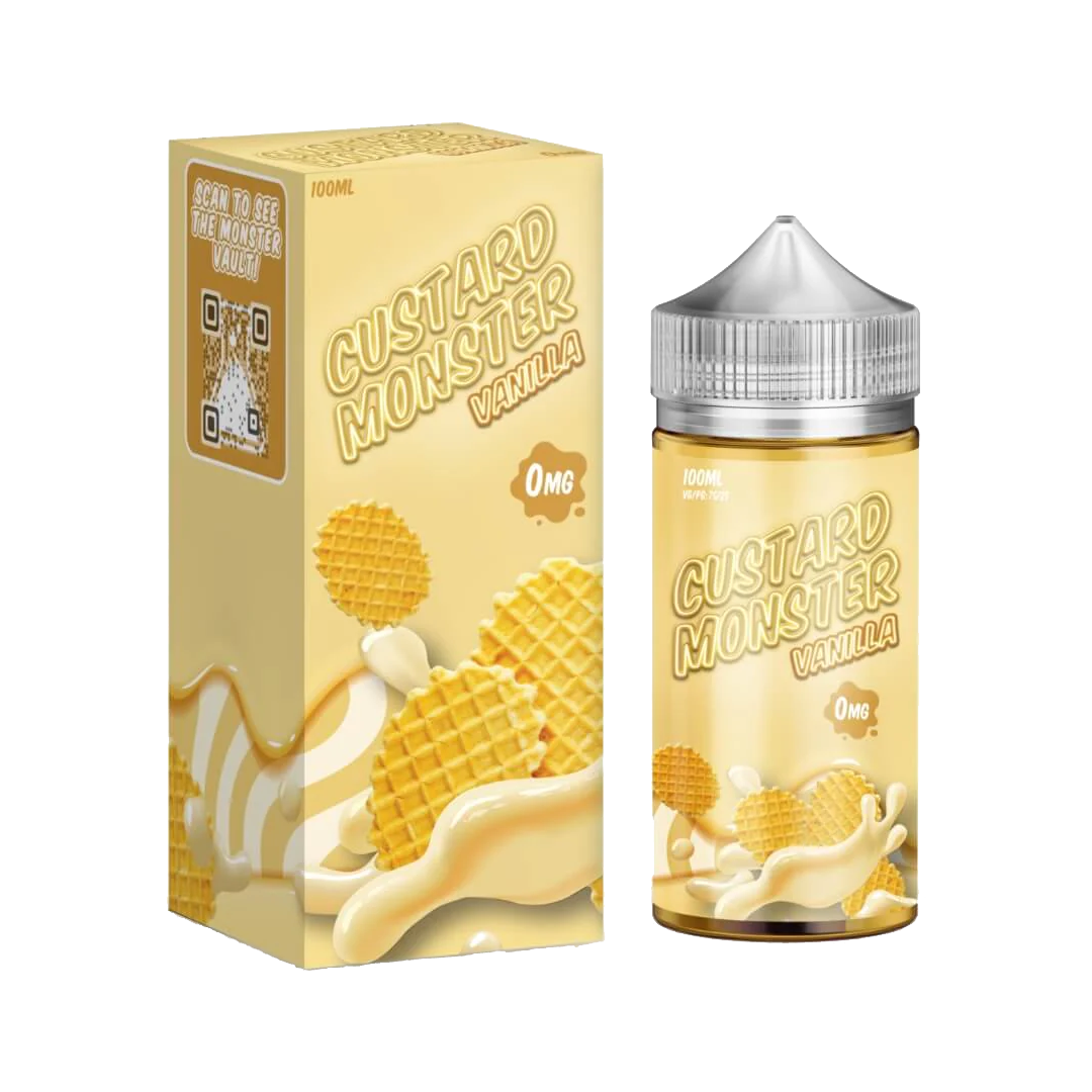 Custard monster vanilla 120ml  E-liquide premium  xvape.ma Maroc.