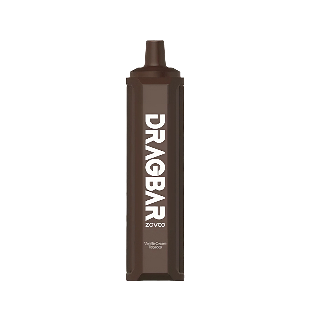 E-cigarette jetable - Drag Bar 8000 puffs - Vanilla Cream Tobacco 5% Jetable xvape.ma Maroc.