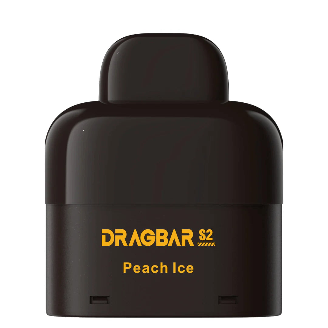 DRAGBAR S2 Pod - Peach Ice Cartouches Pré-Remplies xvape.ma Maroc.
