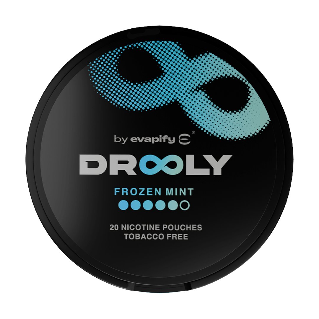 DROOLY Nicotine Pouches - Frozen Mint - 24mg